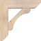 Ekena Millwork Legacy Slat Smooth Bracket w/ Offset Brace, Douglas Fir, 5 1/2"W x 18"D x 18"H BKT0604X18X18LEC06SDF - alternate 2